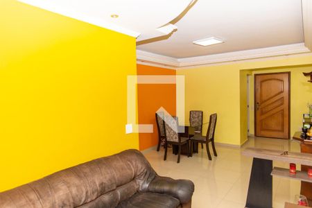 Sala de Estar de apartamento à venda com 2 quartos, 67m² em Conceição, Diadema