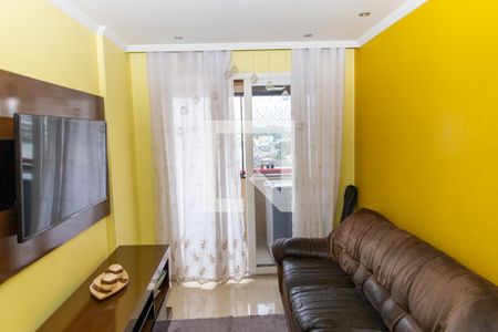 Sala de Estar de apartamento à venda com 2 quartos, 67m² em Conceição, Diadema