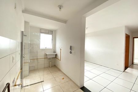 Cozinha de apartamento para alugar com 2 quartos, 40m² em São Jorge, Novo Hamburgo