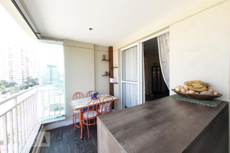 Varanda gourmet de apartamento à venda com 2 quartos, 66m² em Jardim São Caetano, São Caetano do Sul