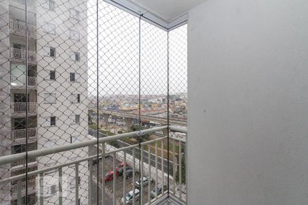 Varanda da Sala de apartamento para alugar com 2 quartos, 59m² em Vila Ema, São Paulo