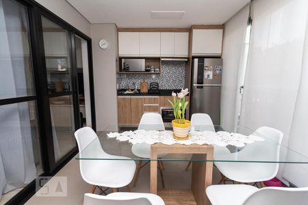 Cozinha de apartamento à venda com 1 quarto, 33m² em Bom Retiro, São Paulo