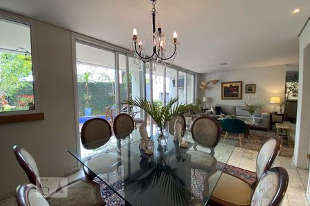 Sala de Jantar de casa à venda com 5 quartos, 412m² em Jardim Leonor, São Paulo