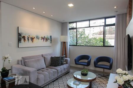 Sala de apartamento à venda com 3 quartos, 133m² em São Lucas, Belo Horizonte