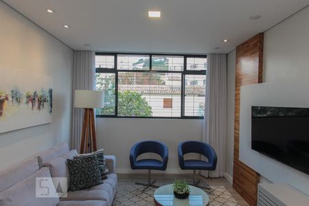 Sala de apartamento à venda com 3 quartos, 133m² em São Lucas, Belo Horizonte