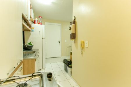 Cozinha de apartamento à venda com 2 quartos, 43m² em Mato Grande, Canoas