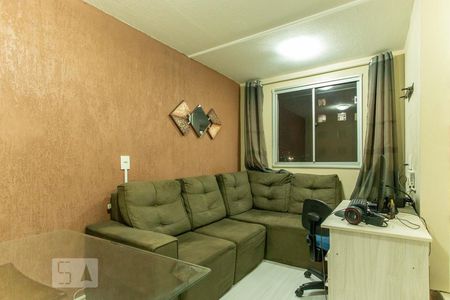 Sala de apartamento à venda com 2 quartos, 43m² em Mato Grande, Canoas