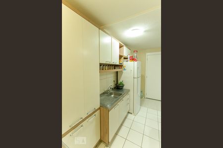 Cozinha de apartamento à venda com 2 quartos, 43m² em Mato Grande, Canoas