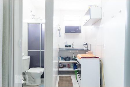 Cozinha/Sala de kitnet/studio para alugar com 1 quarto, 24m² em Planalto Paulista, São Paulo