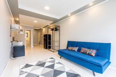 Sala/Cozinha de apartamento para alugar com 1 quarto, 29m² em Rio Branco, Porto Alegre