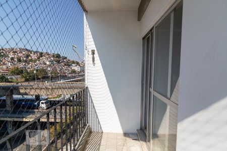 Varanda da Sala de apartamento à venda com 2 quartos, 63m² em Maracanã, Rio de Janeiro
