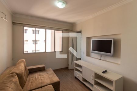 Sala de estar de apartamento para alugar com 2 quartos, 58m² em Jardim Novo Santo Amaro, São Paulo