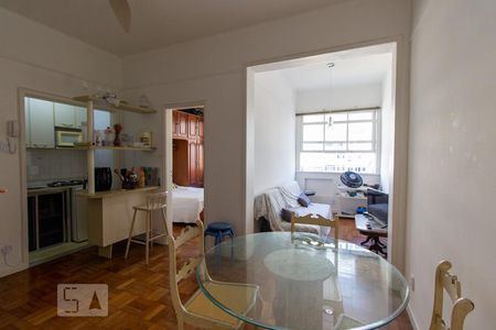 Sala de apartamento para alugar com 1 quarto, 55m² em Flamengo, Rio de Janeiro