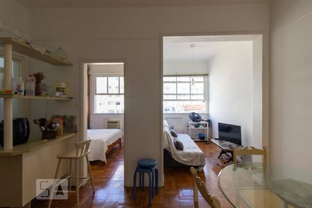 Sala de apartamento para alugar com 1 quarto, 55m² em Flamengo, Rio de Janeiro