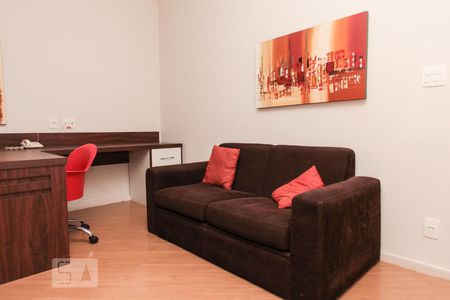 Sala de apartamento para alugar com 1 quarto, 40m² em Funcionários, Belo Horizonte