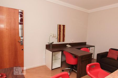 Sala de apartamento para alugar com 1 quarto, 40m² em Funcionários, Belo Horizonte