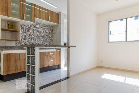 Sala e Cozinha de apartamento para alugar com 2 quartos, 50m² em Vila Rangel, São José dos Campos