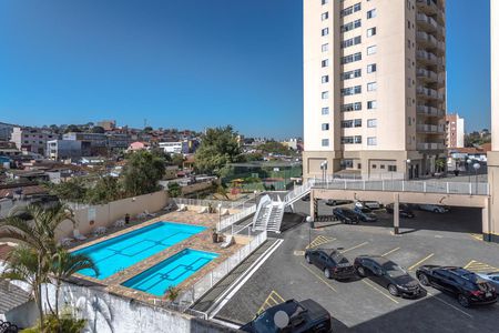 Sala - Vista  de apartamento para alugar com 2 quartos, 63m² em Vila Vitória, Mogi das Cruzes