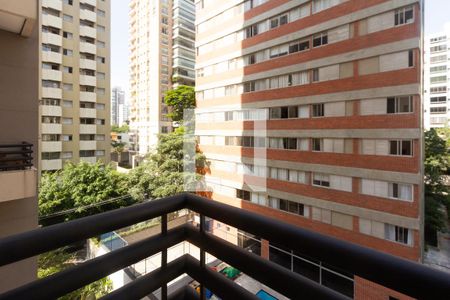 Apartamento para alugar com 40m², 1 quarto e 1 vaga Apartamento para alugar com 40m², 1 quarto e 1 vagaVaranda