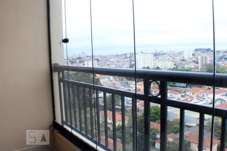 Varanda da Sala de apartamento para alugar com 3 quartos, 75m² em Parque Independência, São Paulo