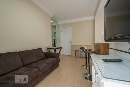 Sala de apartamento à venda com 1 quarto, 41m² em Vila Gertrudes, São Paulo