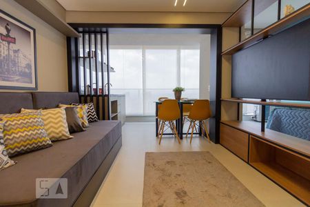 Sala de apartamento para alugar com 1 quarto, 35m² em Butantã, São Paulo