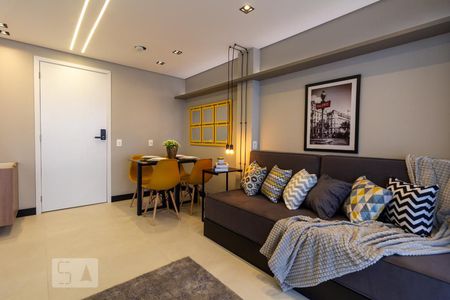 Sala de apartamento para alugar com 1 quarto, 35m² em Butantã, São Paulo