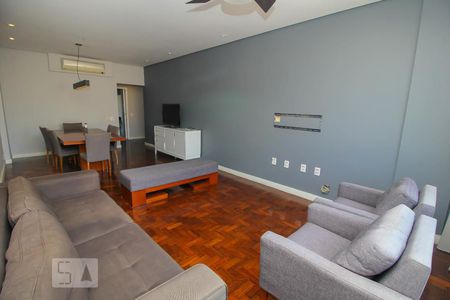 Sala de Estar de apartamento à venda com 3 quartos, 120m² em Botafogo, Rio de Janeiro