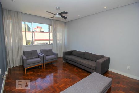 Sala de Estar de apartamento à venda com 3 quartos, 120m² em Botafogo, Rio de Janeiro