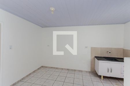 Sala e Cozinha de casa para alugar com 1 quarto, 40m² em Parque Novo Oratório, Santo André