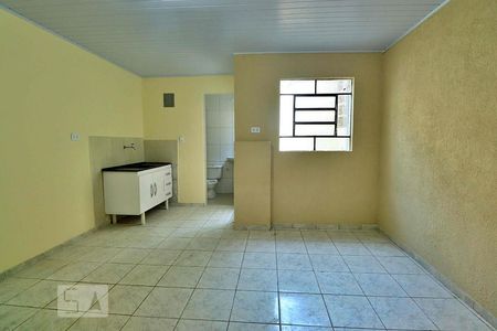 Sala/Cozinha de casa para alugar com 1 quarto, 40m² em Parque Novo Oratório, Santo André