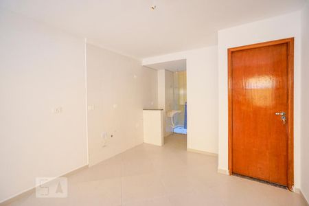 Sala e cozinha de apartamento à venda com 1 quarto, 34m² em Vila Granada, São Paulo