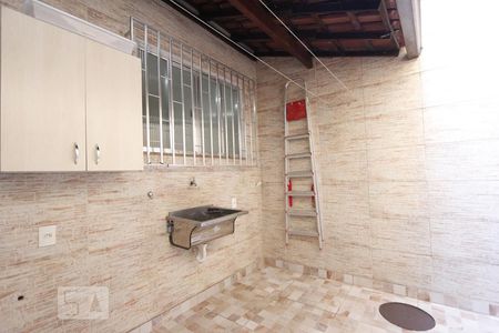 Detalhe da area de serviço de casa à venda com 2 quartos, 110m² em Curicica, Rio de Janeiro