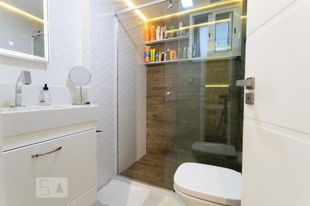 Banheiro da Suíte  de apartamento à venda com 3 quartos, 78m² em Vila Esperança, São Paulo