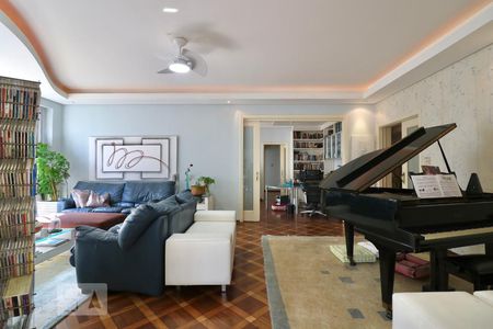 Sala 1 de apartamento para alugar com 4 quartos, 366m² em Santa Cecília, São Paulo