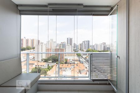 Varanda de kitnet/studio à venda com 1 quarto, 37m² em Vila Gomes Cardim, São Paulo