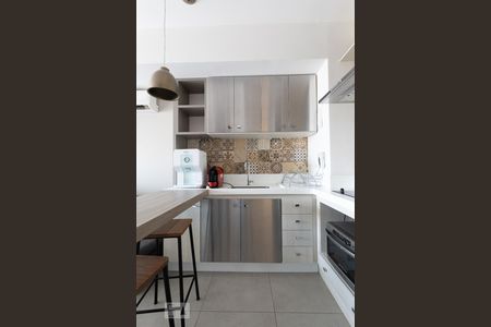 Cozinha de kitnet/studio à venda com 1 quarto, 37m² em Vila Gomes Cardim, São Paulo