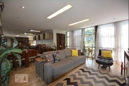 Sala de apartamento para alugar com 3 quartos, 114m² em Botafogo, Rio de Janeiro