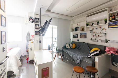 Sala de apartamento para alugar com 1 quarto, 36m² em Vila Angelina, São Bernardo do Campo