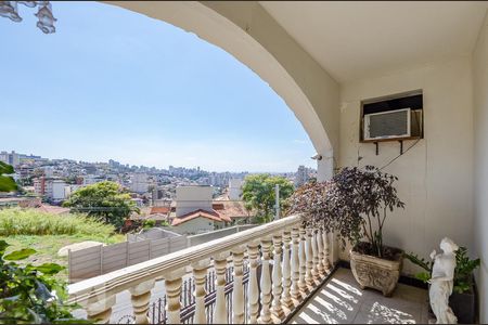 Varanda da Sala de apartamento à venda com 4 quartos, 200m² em Santa Lúcia, Belo Horizonte