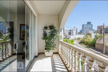 Varanda da Sala de apartamento à venda com 4 quartos, 200m² em Santa Lúcia, Belo Horizonte