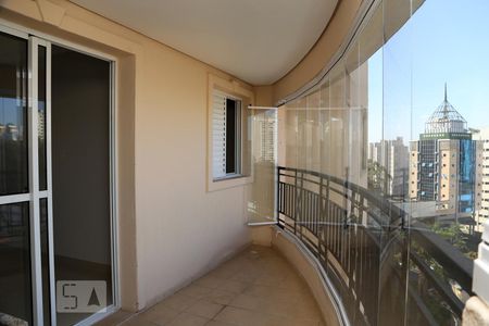 Varanda da Sala de apartamento à venda com 3 quartos, 95m² em Vila Andrade, São Paulo