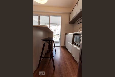 Cozinha de kitnet/studio para alugar com 1 quarto, 32m² em Sumaré, São Paulo