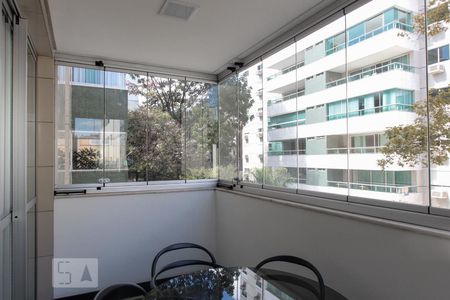 Varanda da Sala de apartamento para alugar com 2 quartos, 80m² em Santo Antônio, Belo Horizonte