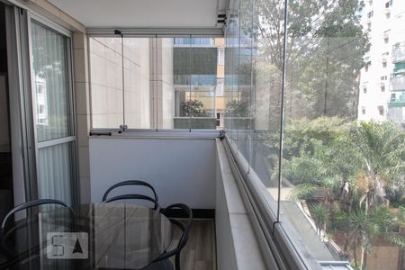 Varanda da Sala de apartamento para alugar com 2 quartos, 80m² em Santo Antônio, Belo Horizonte