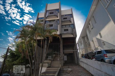 Fachada do Prédio de kitnet/studio à venda com 1 quarto, 34m² em Jardim Floresta, Porto Alegre