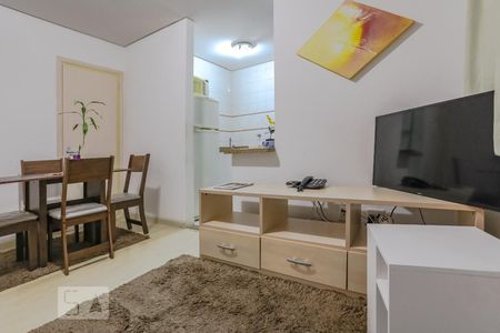 Sala  de apartamento para alugar com 1 quarto, 60m² em Vila Oliveira, Mogi das Cruzes