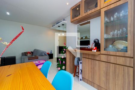 Sala de Jantar de apartamento à venda com 2 quartos, 60m² em Vila Bertioga, São Paulo