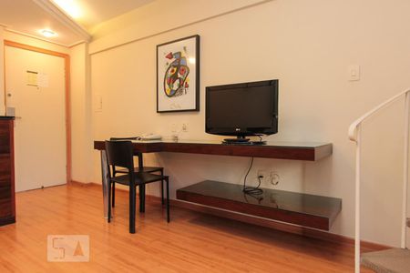 Sala de apartamento para alugar com 1 quarto, 48m² em Funcionários, Belo Horizonte