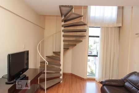 Sala de apartamento para alugar com 1 quarto, 48m² em Funcionários, Belo Horizonte